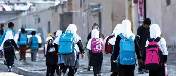 Girls must return to school UN