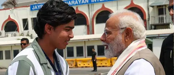 PM Modi meets IPL star Vaibhav Suryavanshi and his parents