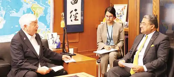 Boosting defence ties with Japan