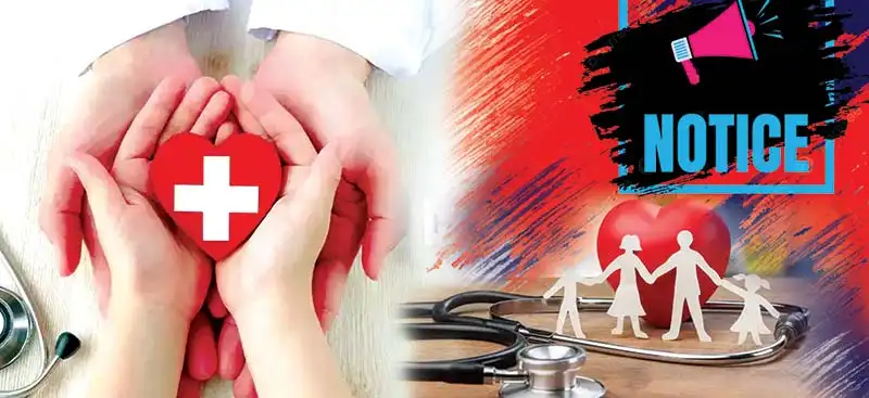 Notices to eight health insurance companies