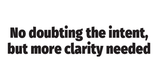 No doubting the inten