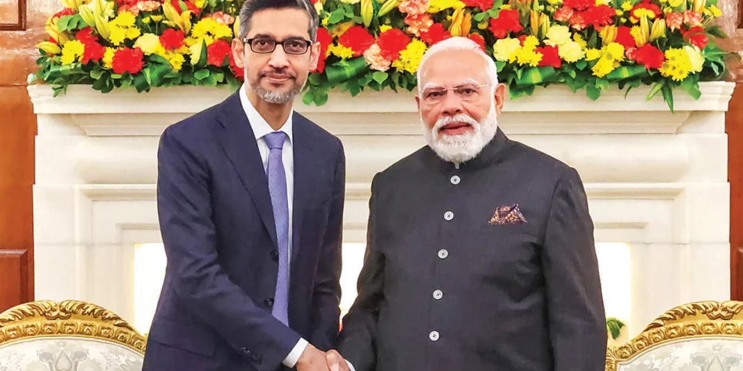 Pichai says he is struck by pace of change in India