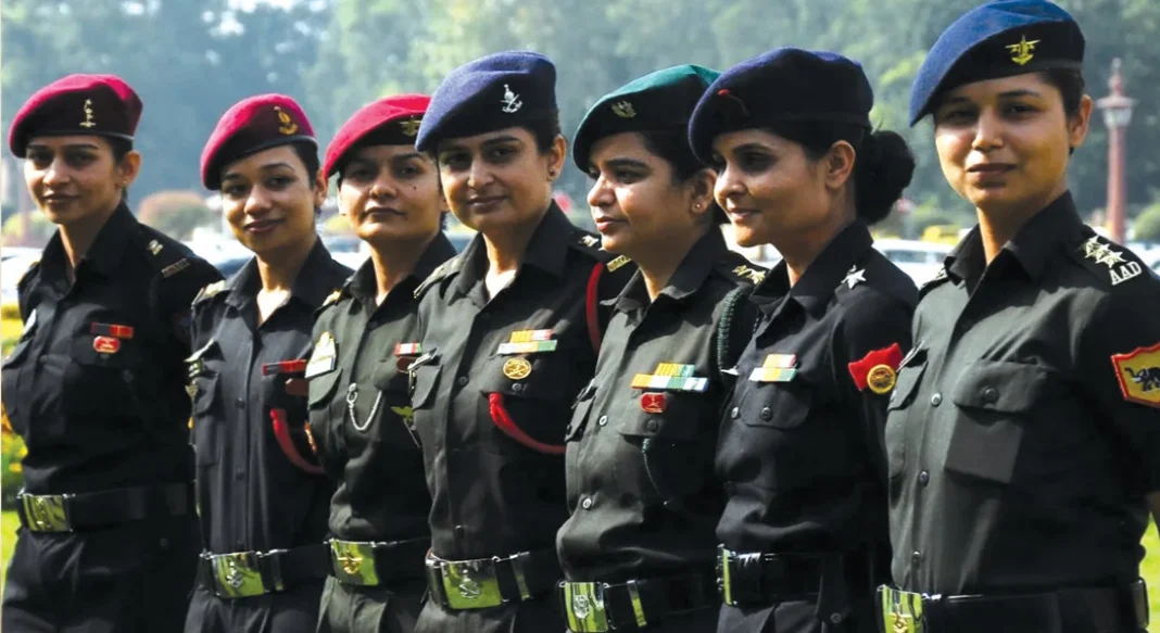 Expanding role of women in Indian ARMED FORCES