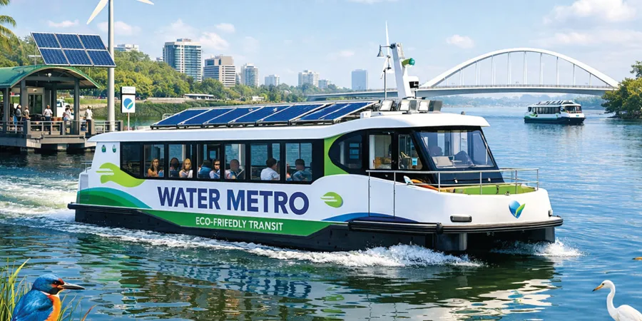 Centre Plans Water Metro Services in 18 Indian Cities