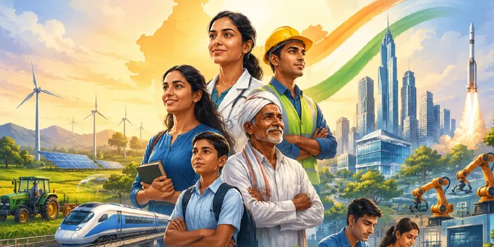 From policy paralysis TO VIKSIT BHARAT