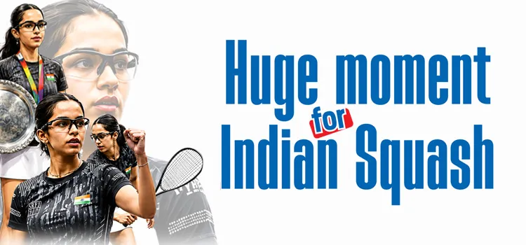 Huge moment for Indian Squash